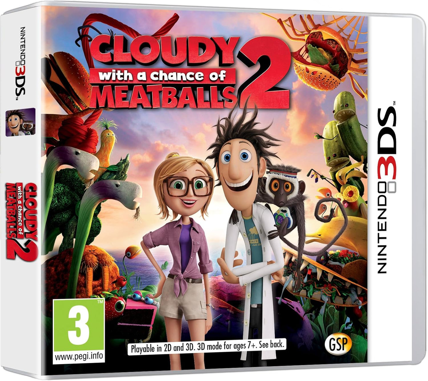 Cloudy with a Chance of Meatballs 2 (3DS)