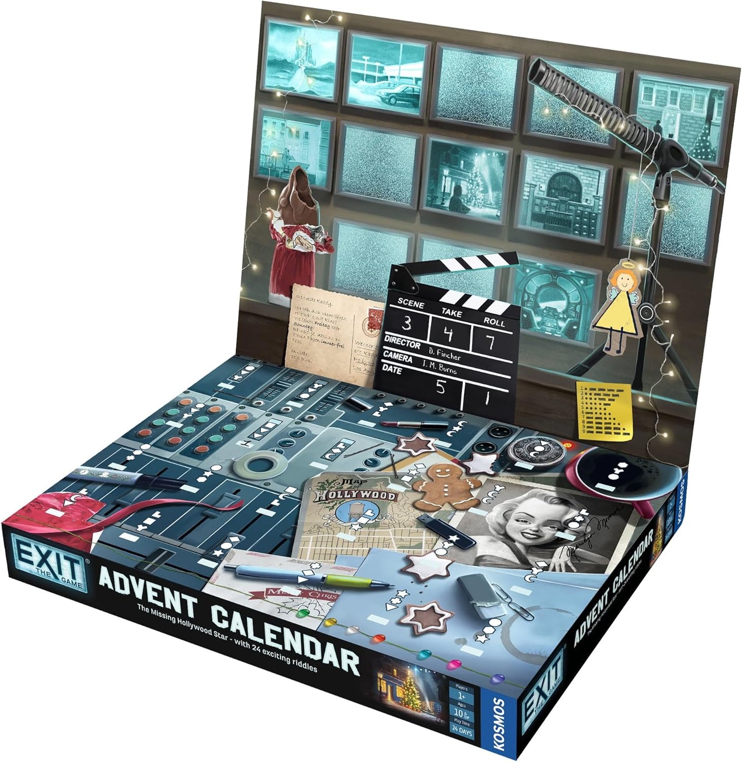 EXit Advent Calendar Missing hollywood star (Board Games)