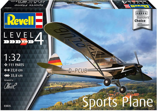 Revell Model Kit Sports Plane 1:32 (Model Kit)