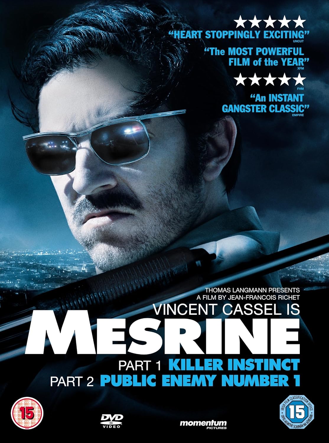 Mesrine: Part 1 & 2  (2008) (DVD) (Second-hand)