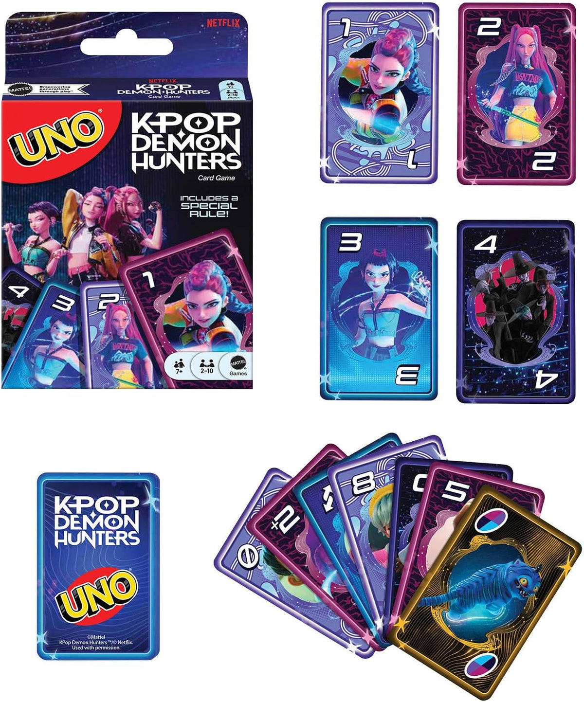 Uno - K-Pop Demon Hunters (Card Game)
