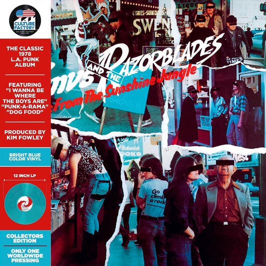 Venus And The Razorblades - Songs From The Sunshine Jungle (Blue Vinyl) (Vinyl)