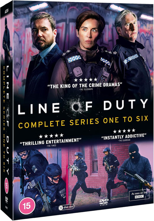 Line Of Duty - Series 1-6 (DVD)