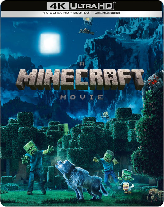 A Minecraft Movie - Steelbook) Nscn (Blu-ray 4K)