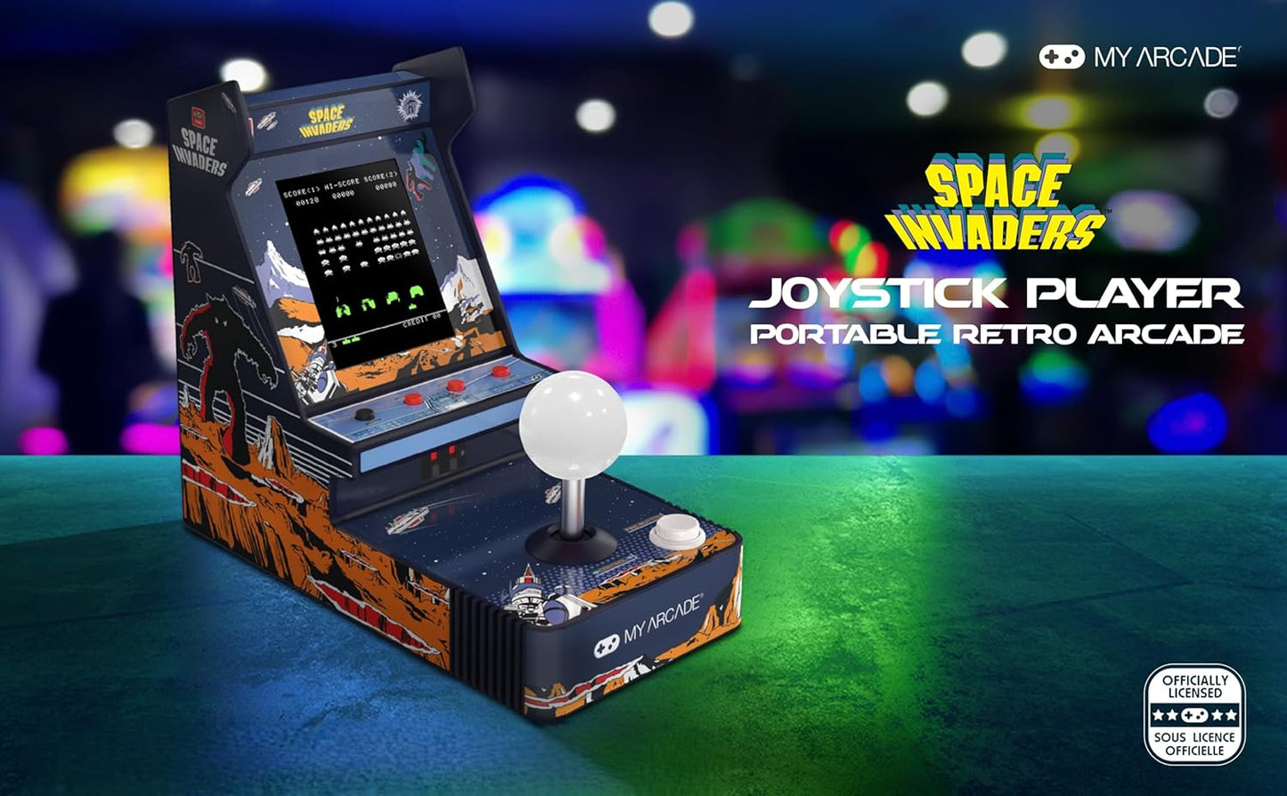 My Arcade Joystick Player: Space Invaders (Retro)