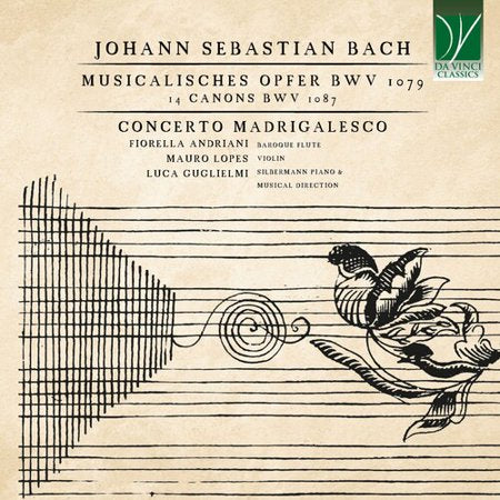 Fiorella Andriani / Mauro Lopes / Luca Guglielmi - Johann Sebastian Bach: Musicalisches Opfer Bwv 1079. 14 Canons Bwv 1087 (CD)