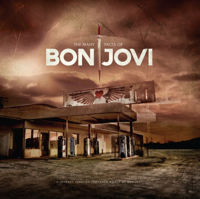 Various Artists - The Many Faces Of Bon Jovi (Transparent Marbled Vinyl) (Vinyl)