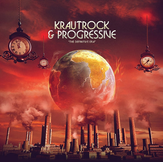 Various Artists - Krautrock And Progressive - The Definitive Era (Red Marble Vinyl) (Vinyl)