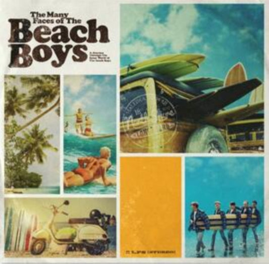 Beach Boys (Various) - The Many Faces Of The Beach Boys (Marble/Cyan Vinyl) (Vinyl)
