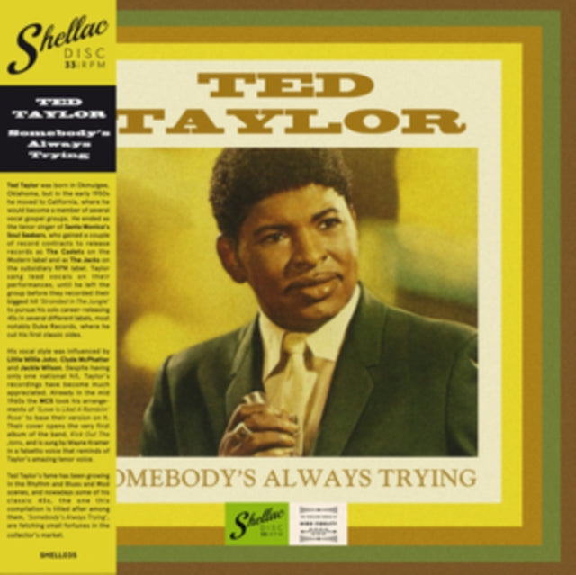 Ted Taylor - Somebodys Always Trying (Vinyl)