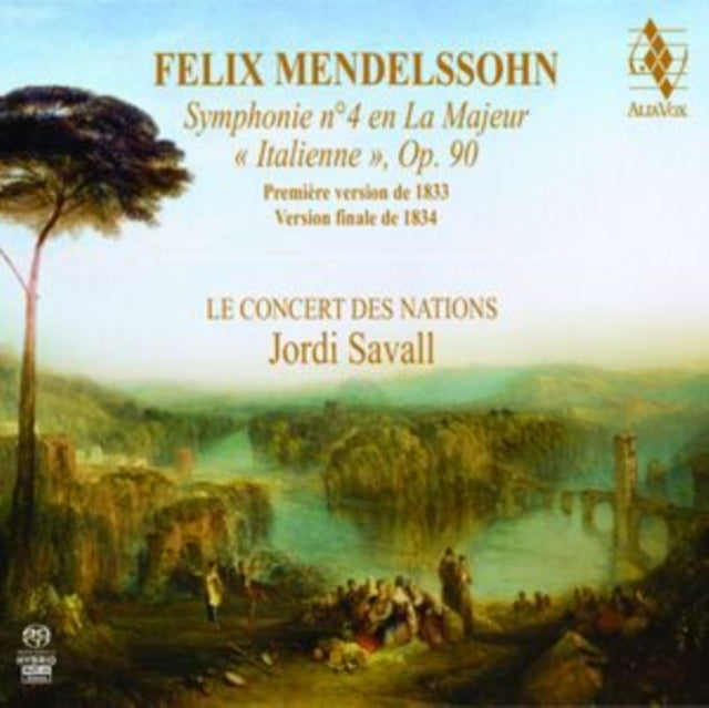 Jordi Savall / Le Concert Des Nations - Mendelssohn: Symphony No. 4 Italian (SACD)