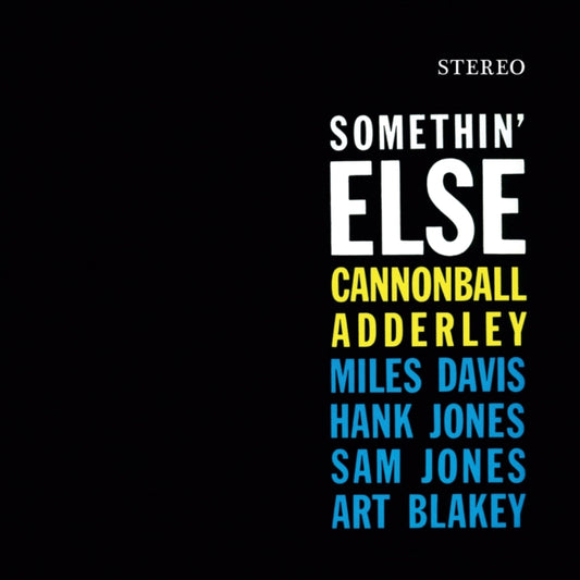 Cannonball Adderley - Somethin' Else (+2 Bonus Tracks) (Crystal Clear Vinyl) (Vinyl)