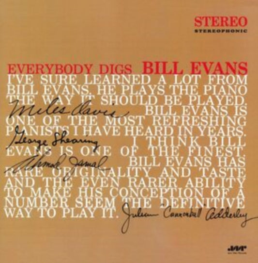 Bill Evans - Everybody Digs Bill Evans (Vinyl)