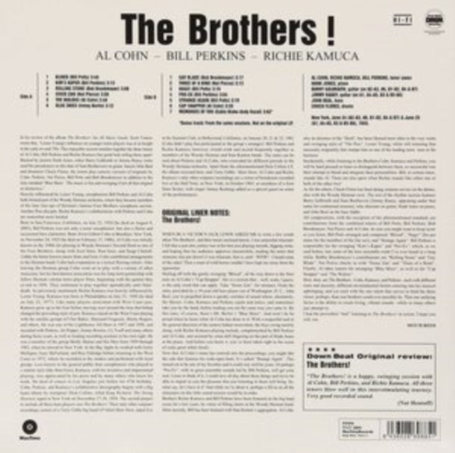 Al Cohn - The Brothers! (Vinyl)