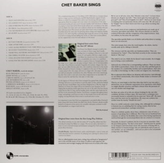 Chet Baker - Sings (Vinyl)