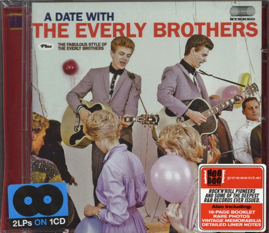 Everly Brothers - A Date With The Everly Brothers / The Fabulous Style Of The Everly Bothers (CD)