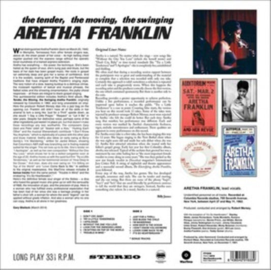 Aretha Franklin - The Tender. The Moving. The Swinging (Vinyl)