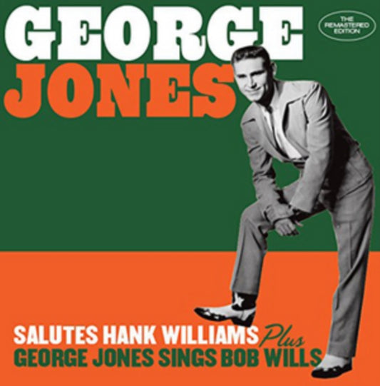 George Jones - Salutes Hank Williams / George Jones Sings Bob Wills (CD)