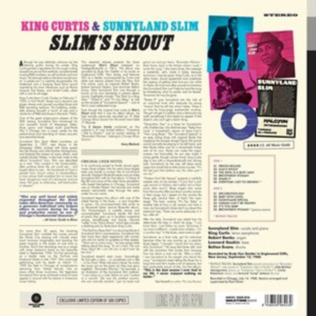 King Curtis & Sunnyland Slim - King Curtis & Sunnyland Slim (Limited Edition) (Vinyl)