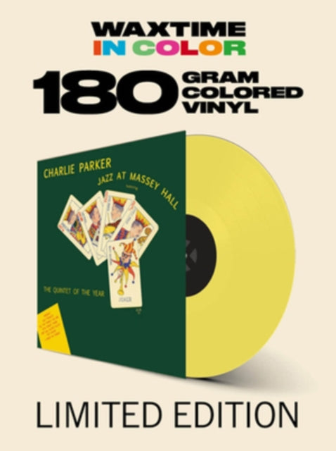 Charlie Parker - Jazz At Massey Hall (Limited Solid Yellow Vinyl) (Vinyl)
