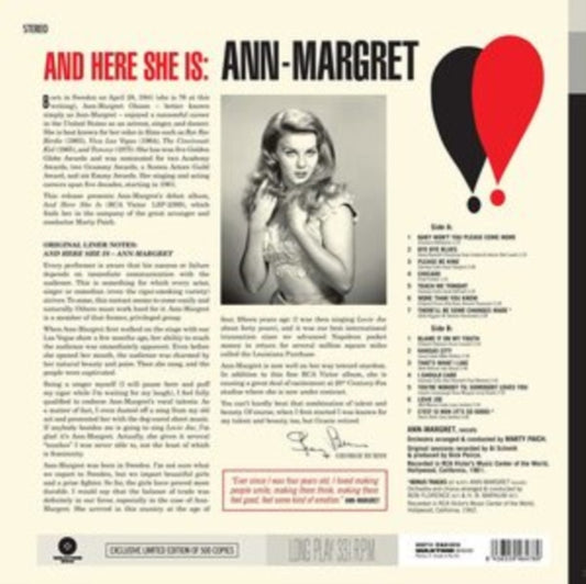 Ann-Margret - And There She Is (Collectors Edition) (Vinyl)