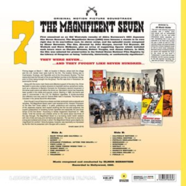 Original Soundtrack / Elmer Bernstein - The Magnificent Seven (Limited Yellow Vinyl) (Vinyl)