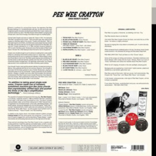 Pee Wee Crayton - 1960 Debut Album (Vinyl)