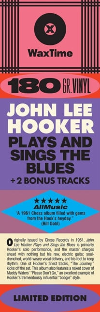 John Lee Hooker - Plays And Sings The Blues (+2 Bonus Tracks) (Vinyl)