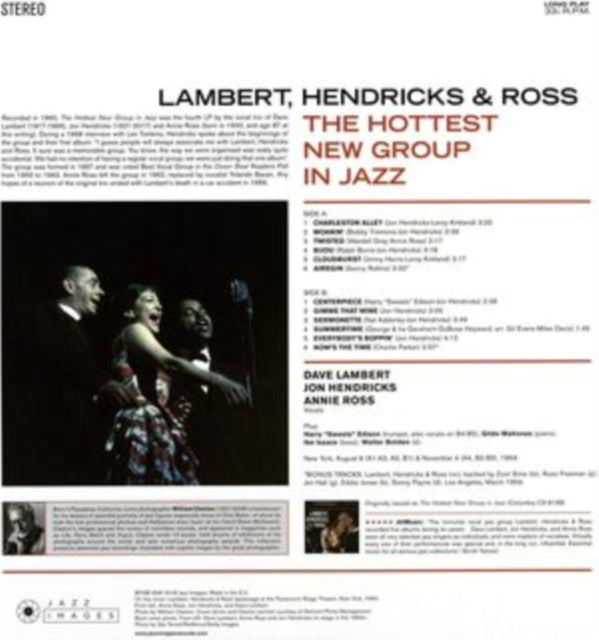 Lambert. Hendricks & Ross - The Hottest New Group In Jazz (Deluxe Edition) (Vinyl)
