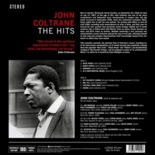 John Coltrane - The Hits (Deluxe Edition) (Vinyl)