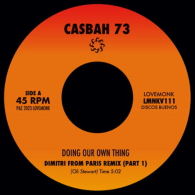 Casbah 73 - Doing Our Own Thing (Dimitri From Paris Remixes) (Vinyl)