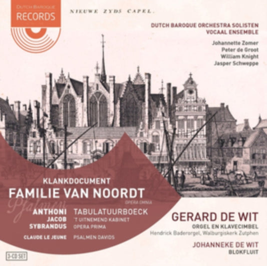 Gerard De Wit & Dutch Baroque Orchestra - Klankdocument Familie Van Noordt (CD)