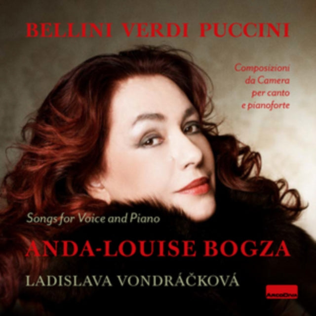 Bogza / Vondrackova - Vincenzo Bellini / Giuseppe Verdi / Giacomo Puccini: Songs For Voice And Piano (CD)