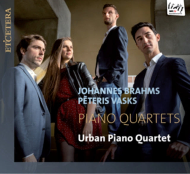 Urban Piano Quartet - Brahms / Vasks: Piano Quartets (CD)