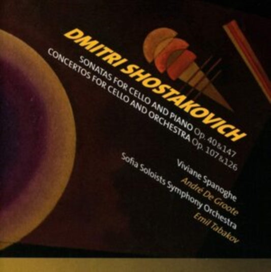 Viviane Spanoghe / Sofia Soloists Symphony Orchestra - Sonatas For Cello & Piano / Concertos For Cello & Orchestra (CD)