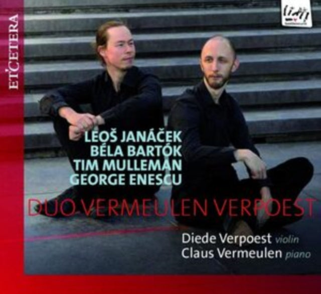 Diede Verpoest / Claus Vermeule - Janacek. Bartok. Enescu. Tim Mulleman: Violin Sonatas (CD)