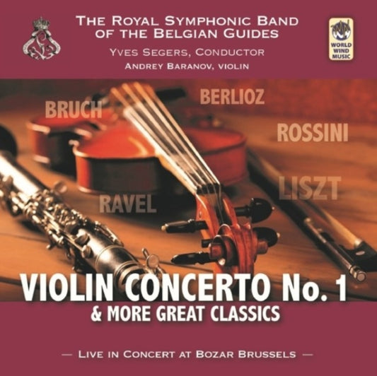 Royal Symphonic Band Of The Belgian Guides - Violin Concerto No.1 (CD)