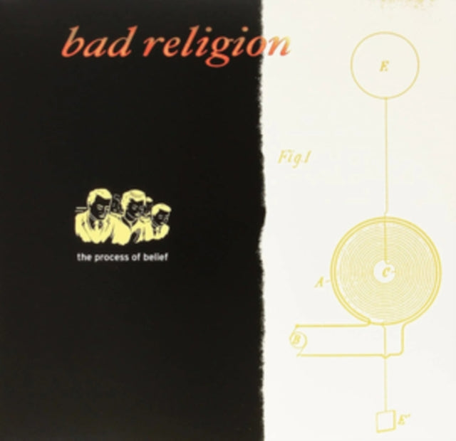 Bad Religion - Process Of Belief (Black/Orange Vinyl) (Indie Exclusive) (Vinyl)