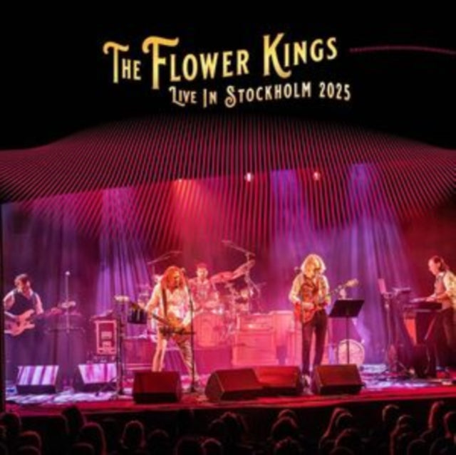 Flower Kings - Live In Stockholm 2025 (Solid Red/Heavy Black Splatter Vinyl) (Vinyl)