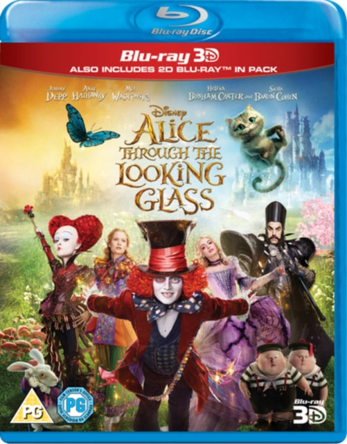 Alice Through The Looking Glass 3D (Blu-ray 3D)