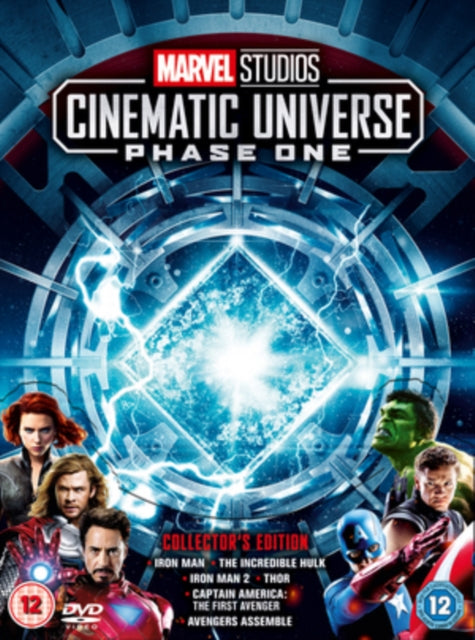 Marvel Cinematic Universe Phase 1 Box Set (5 disc) (DVD Box Set)