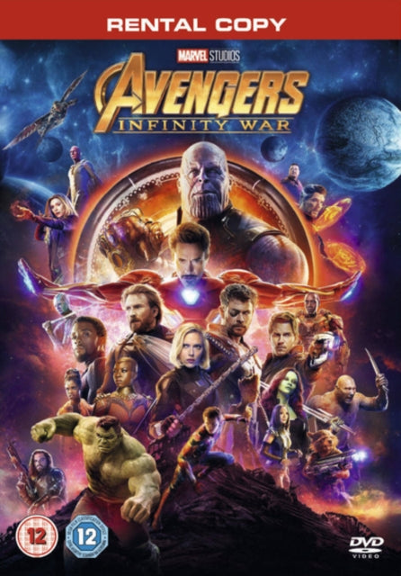 Avengers Infinity War Dvd Rental (DVD)