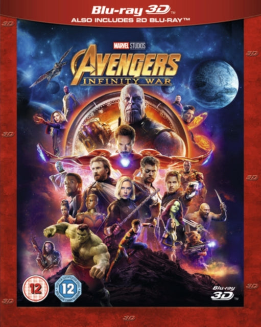 Avengers Infinity War (3D Blu-ray) (Region Free) (Blu-ray 3D)