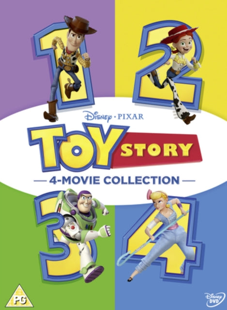 Toy Story 1-4 Complete (DVD)