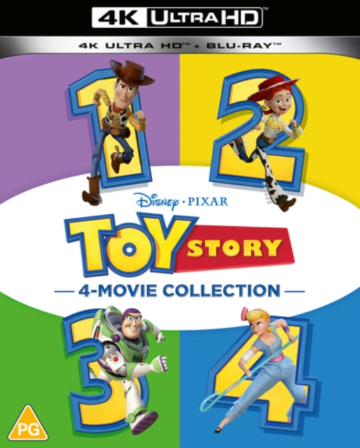 Toy Story 1-4 (Blu-ray 4K)