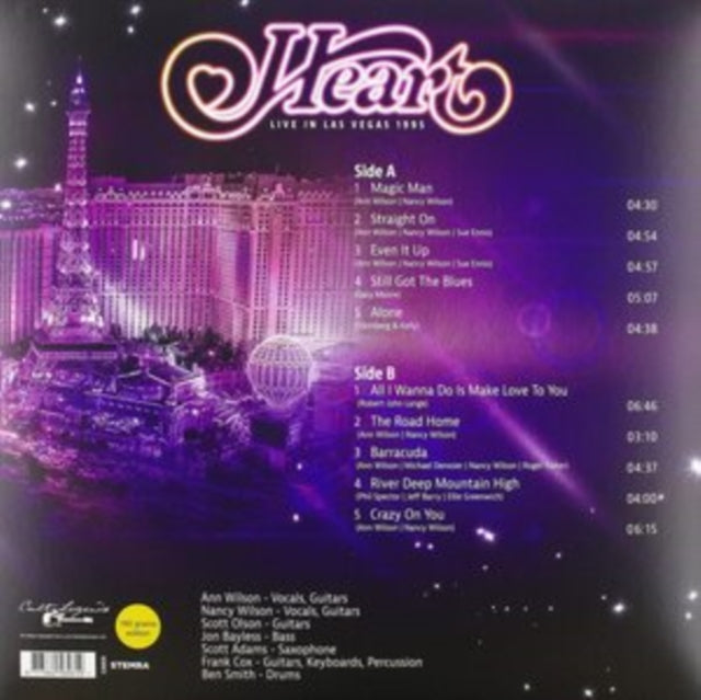 Heart - Live In Las Vegas 1995 (Vinyl)