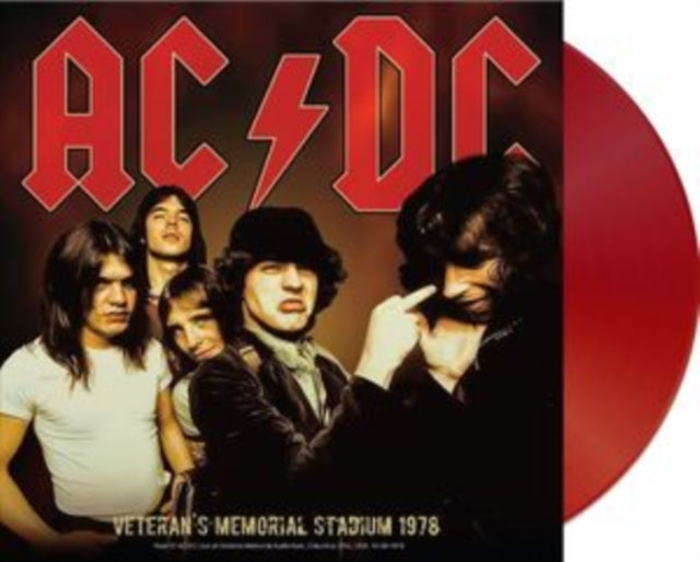 AC/DC - Veterans Memorial Stadium 1978 (Red Vinyl) (Vinyl)
