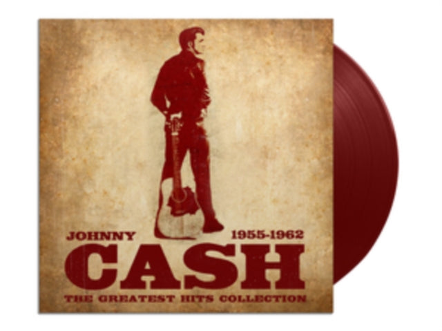 Johnny Cash - The Greatest Hits 1955-1962 (Limited Edition) (Maroon Vinyl) (Vinyl)