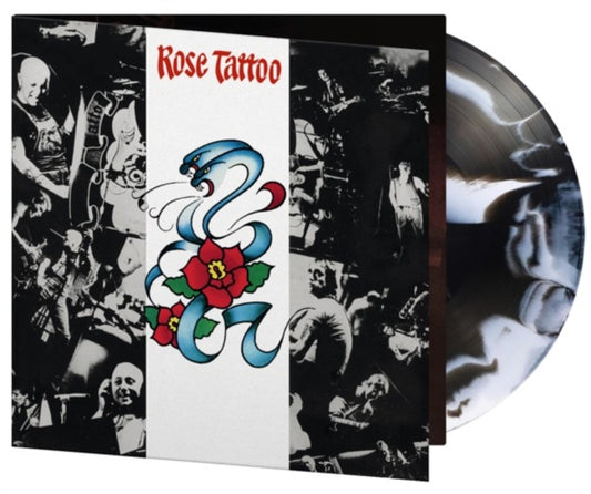 Rose Tattoo - Rose Tattoo (Limited Edition) (Black/White Swirl Vinyl) (Vinyl)