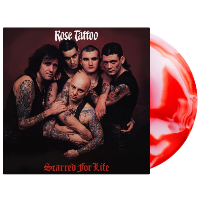 Rose Tattoo - Scarred For Life (Limited Edition) (Red/White Swirl Vinyl) (Vinyl)